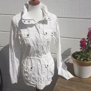 Roxy Lightweight White Jacket
